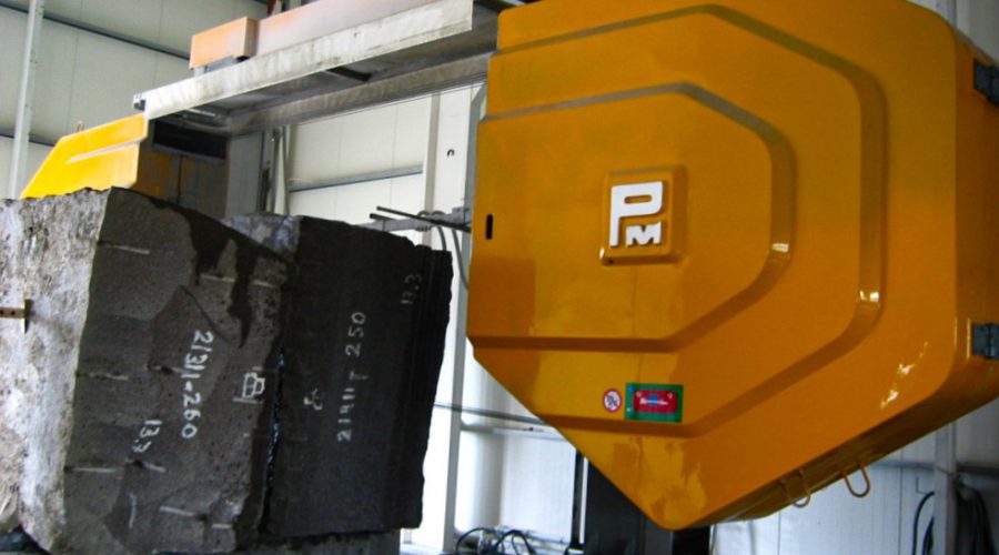Pięciolina do cięcia bloków granitowych Pellegrini