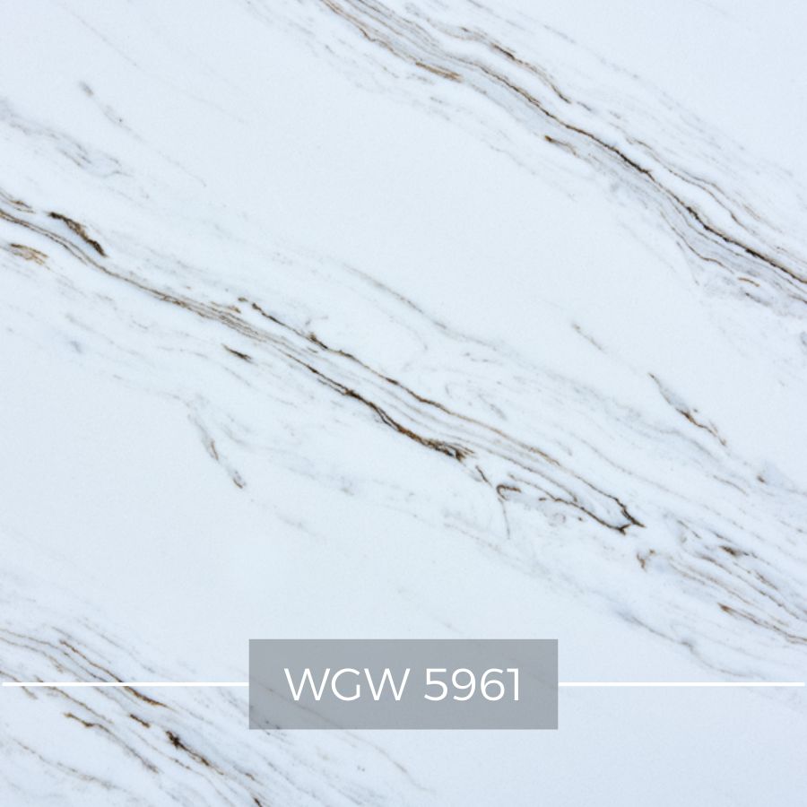 Konglomerat Kwarcowy WGW 5961 biały z żyłkami