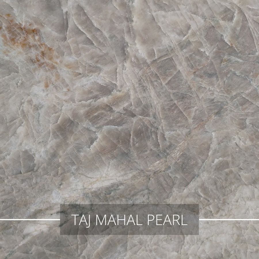 Kwarcyt naturalny w kolorze perły Taj Mahal Pearl