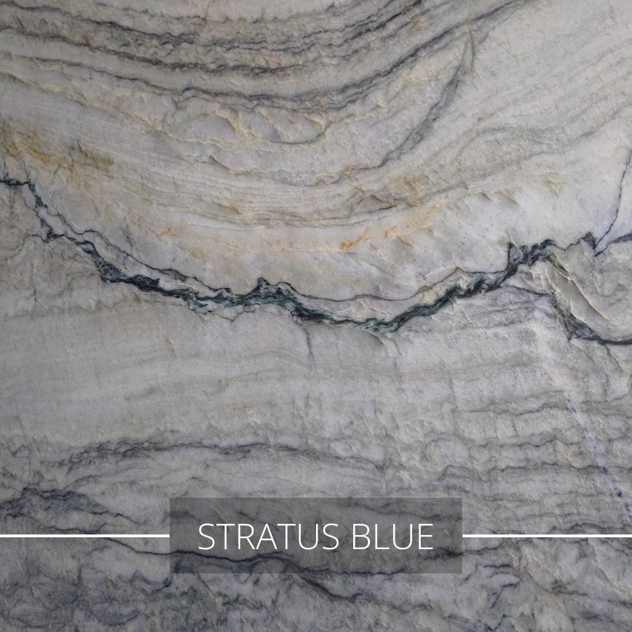 Szaro-niebieski kwarcyt Stratus Blue