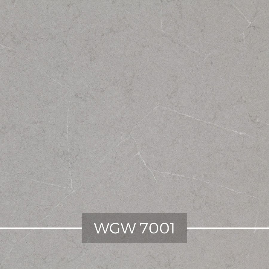 Szary konglomerat kwarcowy z białymi żyłkami WGW 7001
