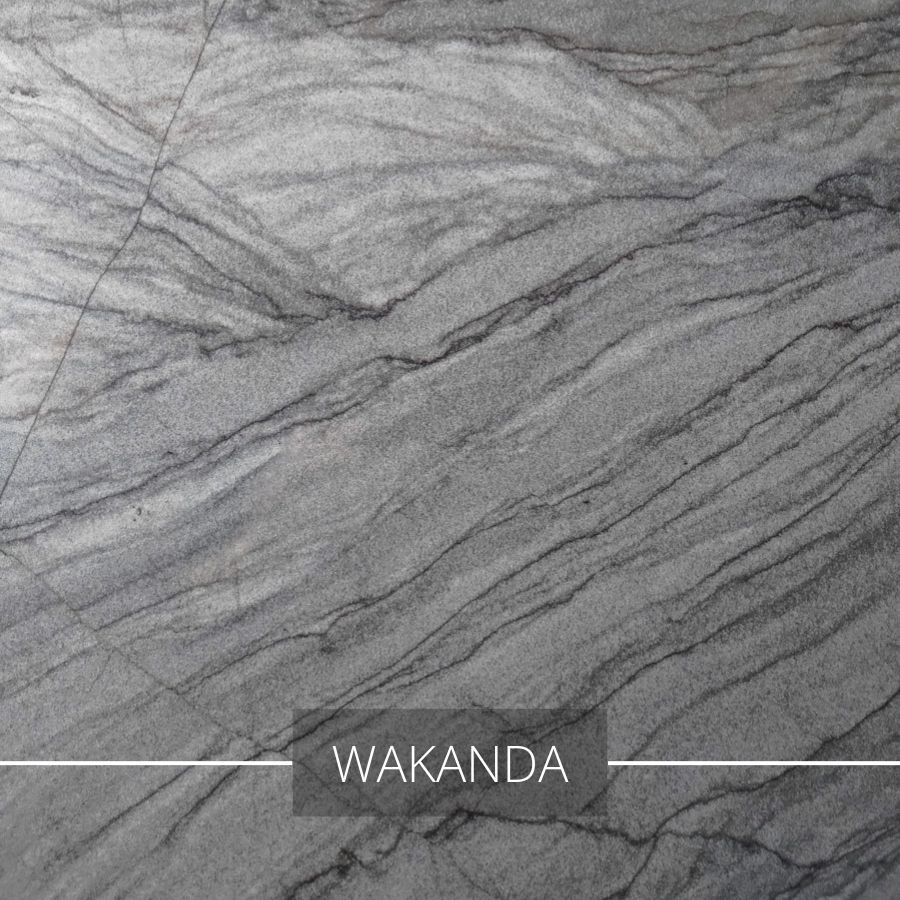 Antracytowy kwarcyt Wakanda